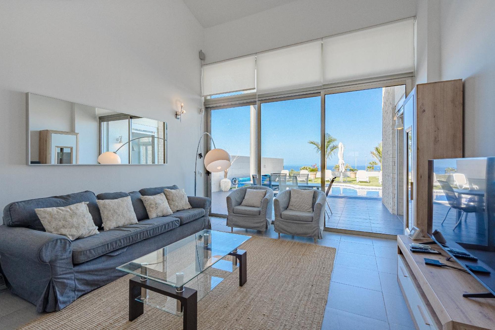Villa Elisabetta, Luxury Villa With Heated Pool Ocean View In Adeje, Tenerife Costa Adeje  Luaran gambar