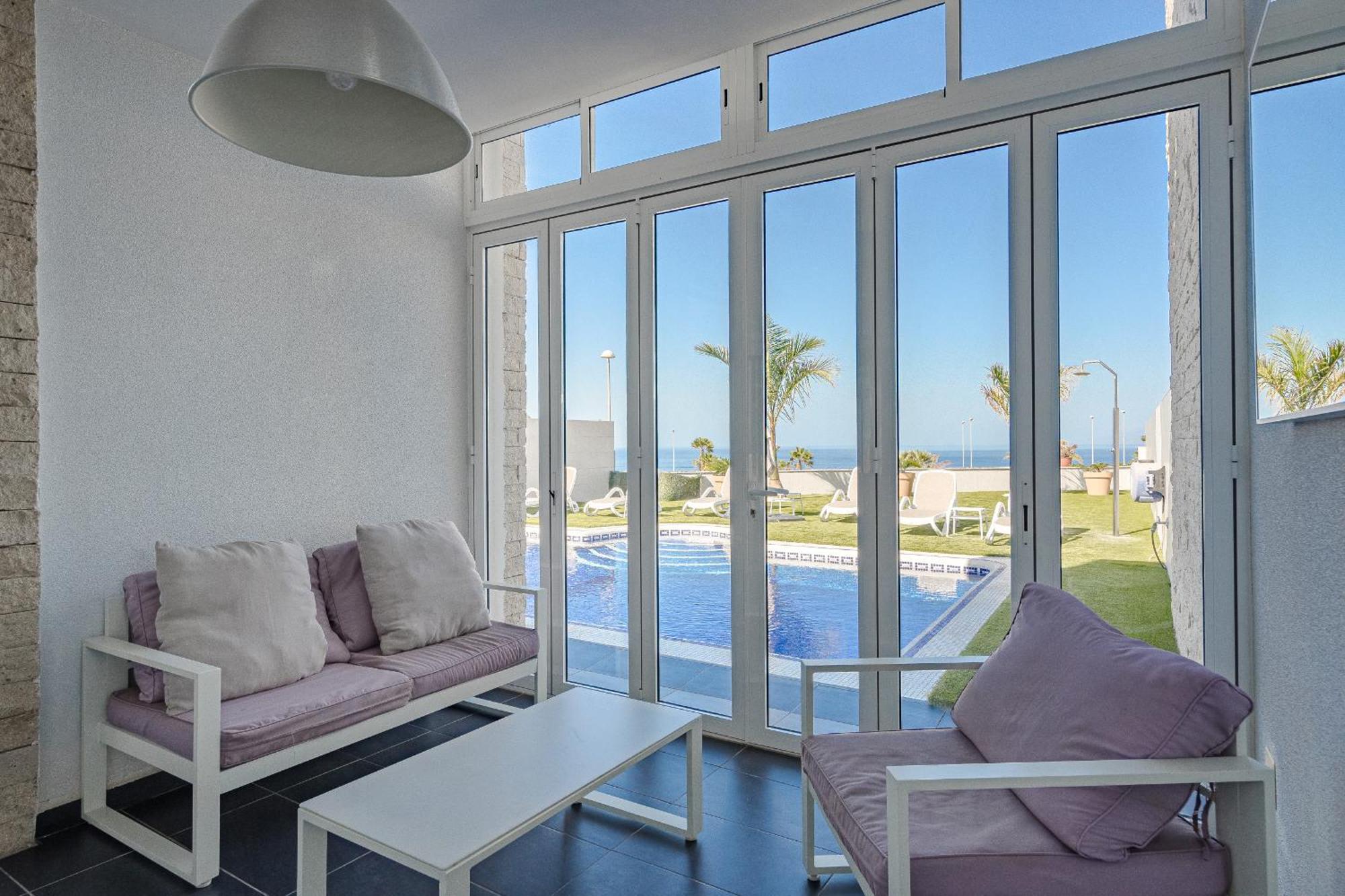 Villa Elisabetta, Luxury Villa With Heated Pool Ocean View In Adeje, Tenerife Costa Adeje  Luaran gambar