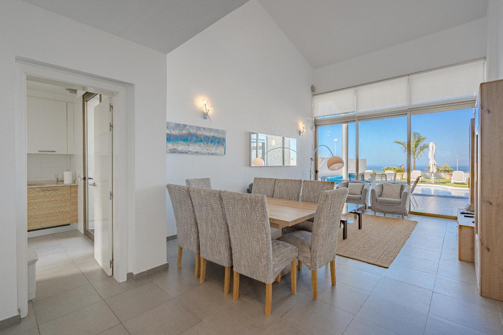 Villa Elisabetta, Luxury Villa With Heated Pool Ocean View In Adeje, Tenerife Costa Adeje  Luaran gambar
