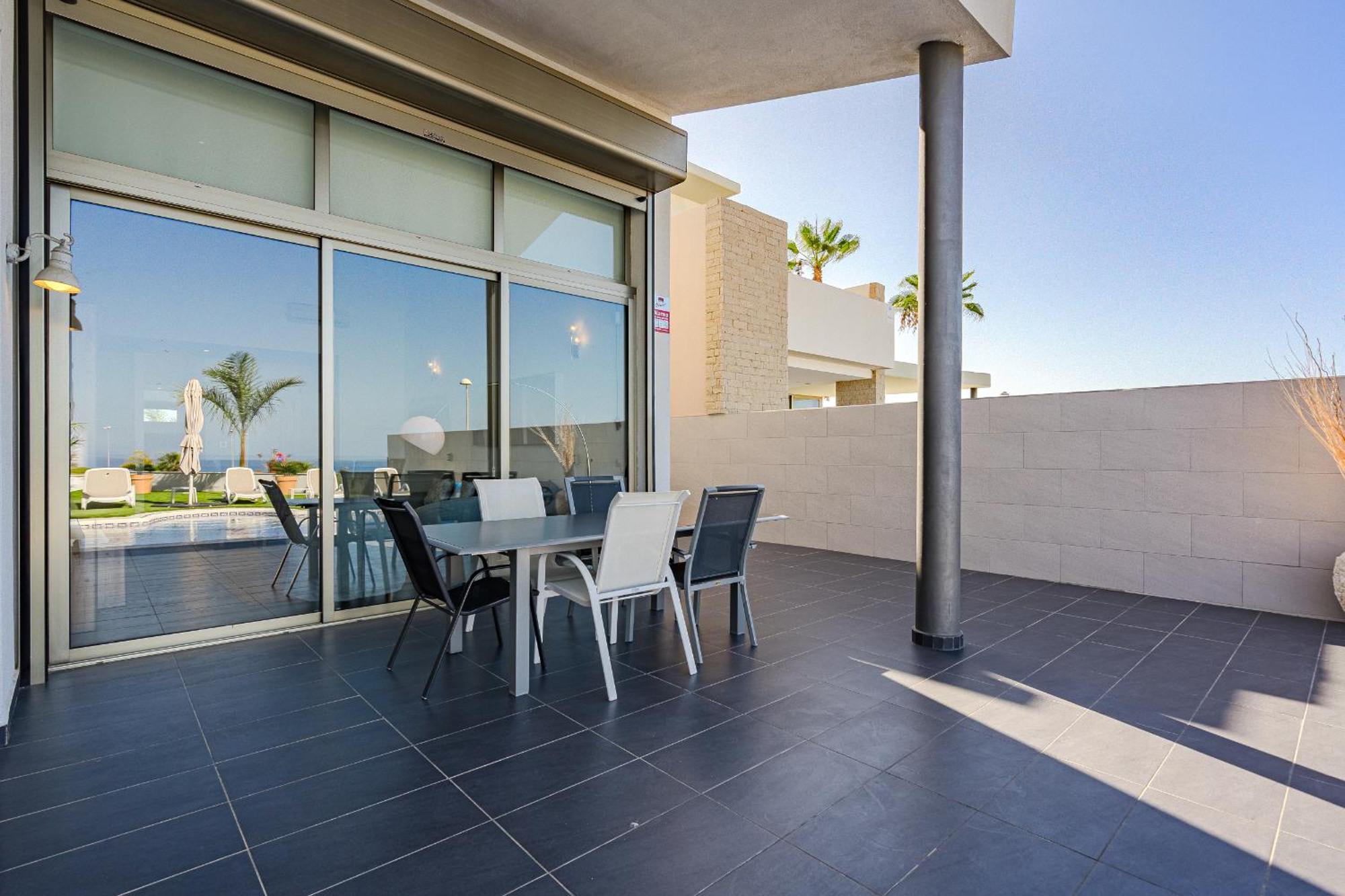 Villa Elisabetta, Luxury Villa With Heated Pool Ocean View In Adeje, Tenerife Costa Adeje  Luaran gambar